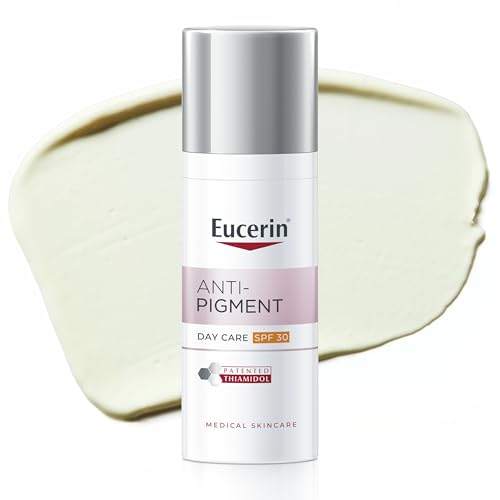 Eucerin Anti-Pigment Day Cream SPF 30 50ml, Hyperpigmentation Treatment with Thiamidol to Reduce and Prevent Dark Spots, Nourishing Face Cream with SPF 30 for UVA/UVB Protection - Damaged Box