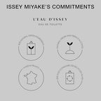 Issey Miyake L'Eau d'Issey Eau de Toilette Spray for Women 50ml - Floral Aquatic Perfume with White Flowers, Rose, Lotus