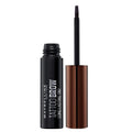 Maybelline New York Tattoo Brow Peel Off Eyebrow Gel Tint, Semi-Permanent Colour, Waterproof, Lasts up to 3 Days, Colour: Dark Brown - Damaged Box