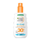 Garnier Ambre Solaire Face SPF Invisible Protect Dry Mist SPF 30, Fast Absorbing, High UVA & UVB Protection, Water Resistant, Invisible Finish, Non-Sticky 150ml