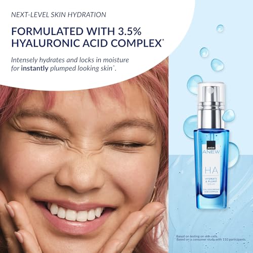 Avon Anew Spa at Home Hydrating Hyaluronic Gift Set - Serum 30ml & Water Cream 50ml - Cruelty Free Skincare