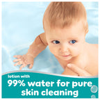Pampers 99% Water Baby Wipes Plastic Free - 12 Packs x 60 Wipes (720 Count) - Light Lotion Wet Wipes - Like New