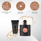 Yves Saint Laurent Black Opium EDP 50ml & Shimmering Moisturising Fluid 50ml Gift Set - Damaged Box