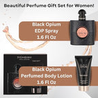 Yves Saint Laurent Black Opium EDP 50ml & Shimmering Moisturising Fluid 50ml Gift Set - Damaged Box