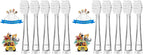 5Pcs Children's Replacement Toothbrush Heads Compatible with SEAGO SG-513/SG-977/SG-2139/SG-EK6, Teeteck Kids Electric Toothbrushes(3 Years+)