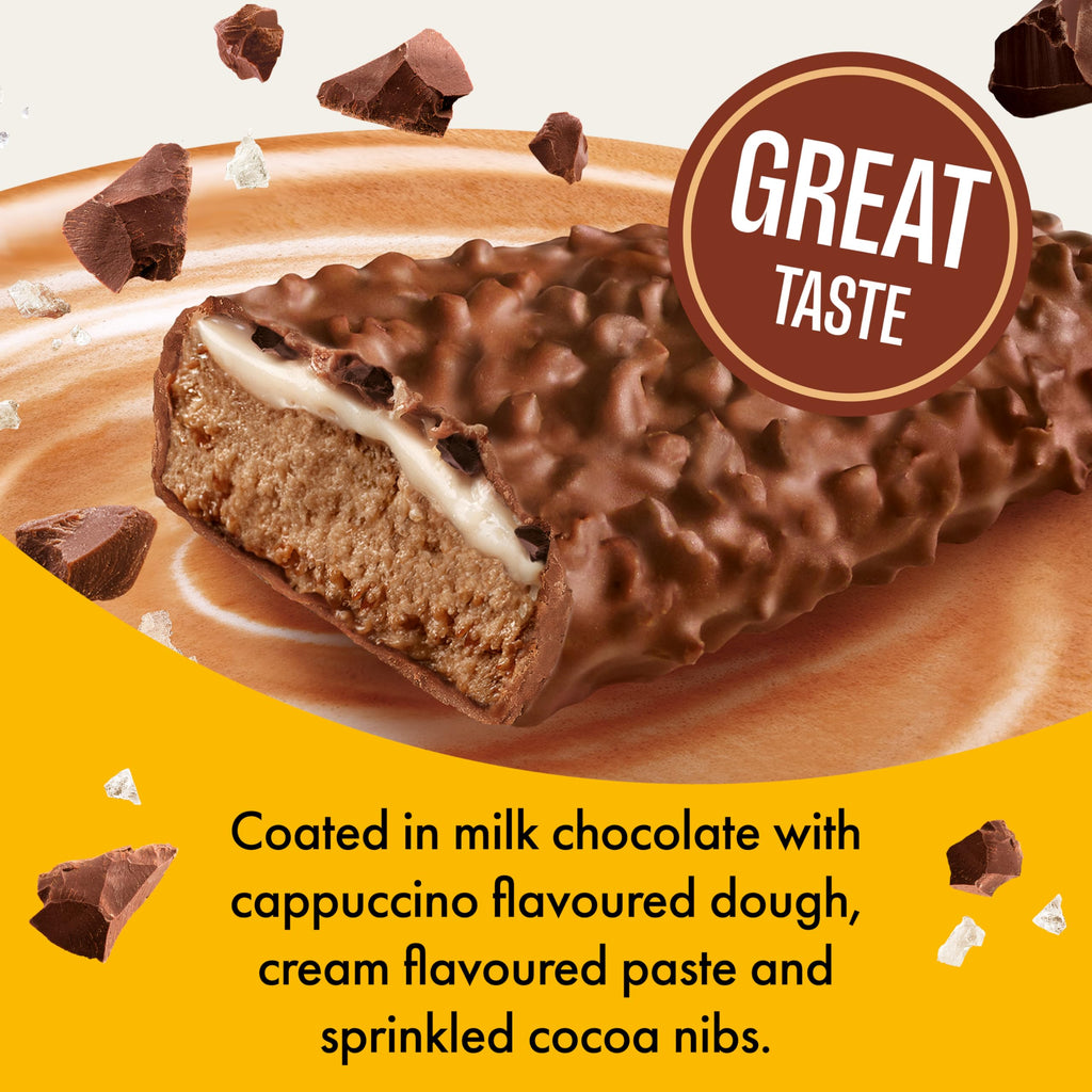 FULFIL Vitamin and Protein Bars, Chocolate Cappuccino Flavour, 15 x 55g - BBE 04/2026