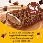 FULFIL Vitamin and Protein Bars, Chocolate Cappuccino Flavour, 15 x 55g - BBE 04/2026