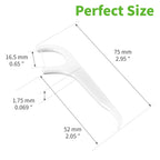 200pcs Floss Sticks Dental, Triple Clean Advanced Clean Dental Floss Stick, Easy and Simple to Use Tooth Floss Picks, Smoothly Work on Tight Teeth Floss Sticks, Keeps Your Mouth Fresh and Clean