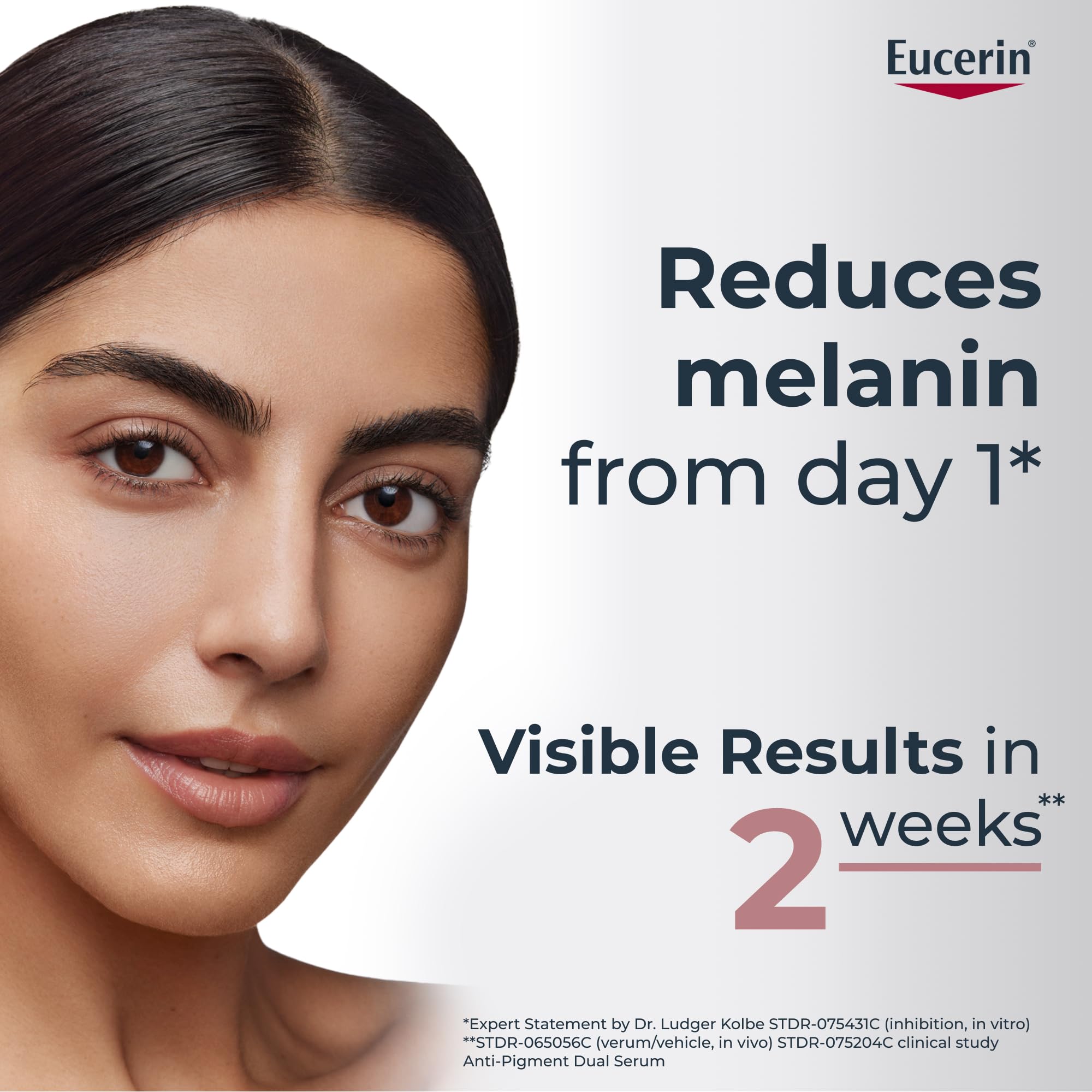 Eucerin Anti-Pigment Dual Face Serum 30ml – Hyperpigmentation & Age Spot Treatment for Uneven Skin Tone with Hyaluronic Acid - Damaged Box