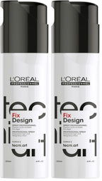 L'Or'eal Professionnel Tecni.ART Fix Design Strong Hold Hair Spray, Natural Looking Shiny Finish, No Residue, 200ml