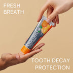 Biomed Citrus Fresh 97% Natural Toothpaste | Orange, Fresh Breath, Healthy Gums | Mandarin Grapefruit Lemon Essential Oils, Fruit Flavour, Vegetarian, SLES Free 100g 3 Pack - BBE 06/2026