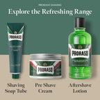 Proraso Professional Aftershave Lotion Refreshing, 400ml, Men's Aftershave with Eucalyptus Oil & Menthol, Helps Restore Skin Comfort, Made in Italy - Damaged Box