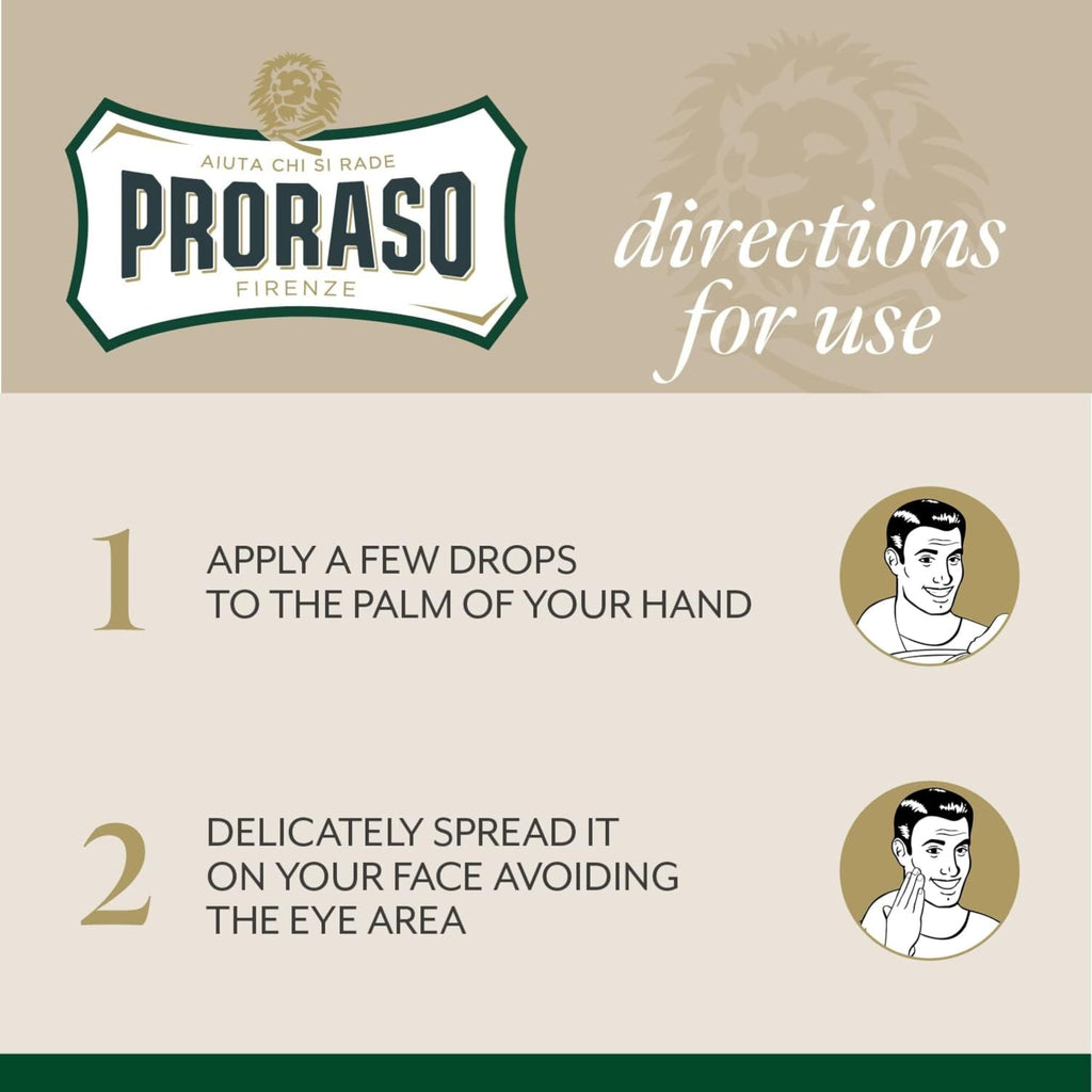 Proraso Professional Aftershave Lotion Refreshing, 400ml, Men's Aftershave with Eucalyptus Oil & Menthol, Helps Restore Skin Comfort, Made in Italy - Damaged Box