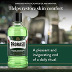 Proraso Professional Aftershave Lotion Refreshing, 400ml, Men's Aftershave with Eucalyptus Oil & Menthol, Helps Restore Skin Comfort, Made in Italy - Damaged Box