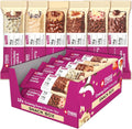 MaxiNutrition Creamy Core Bar Mix Box Variety pack (12 Bar x 45 g) 2 X 6 Flavours of bars, over 14g Protein per bar, Each with 195 calories or lower, No Added Sugar, No Artificial Flavours - Damaged Box - BBE 06/2026