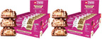 MaxiNutrition Creamy Core Bar Mix Box Variety pack (12 Bar x 45 g) 2 X 6 Flavours of bars, over 14g Protein per bar, Each with 195 calories or lower, No Added Sugar, No Artificial Flavours - Damaged Box - BBE 06/2026