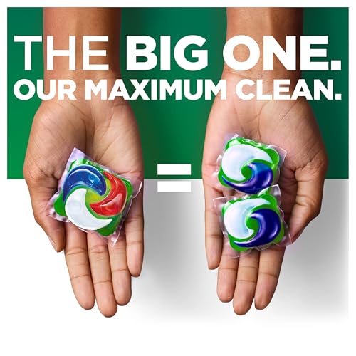 Ariel The Big One PODS Laundry Capsules 69 Washes - Original Scent, 2X Stain & Odour Removal, Cold Wash - Damaged Box