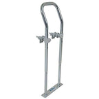NRS Healthcare Height Adjustable Swedish Bath Rail - Chrome Plated Steel Grab Bar for Bathtub Safety & Support - Damaged Box
