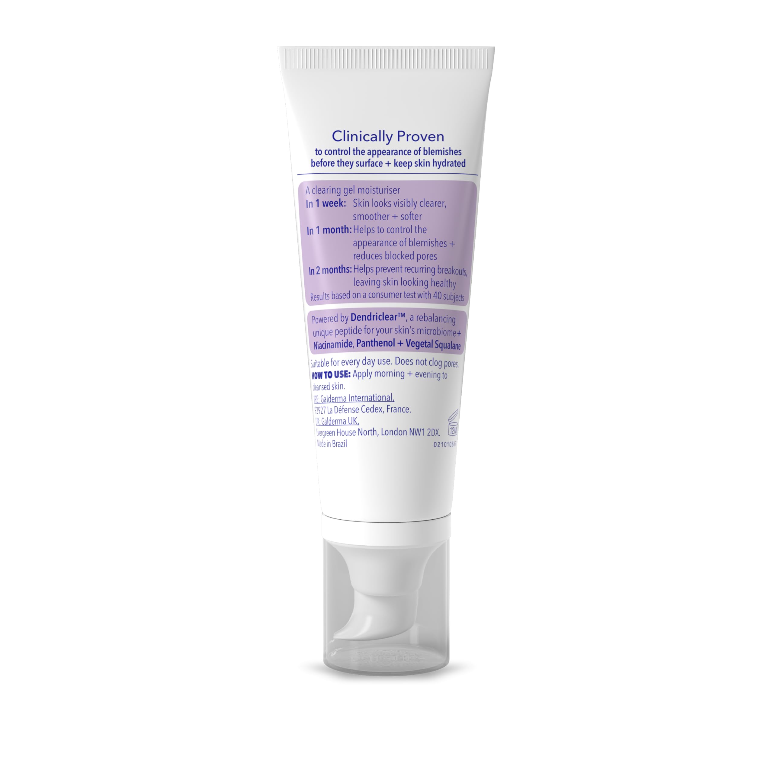 Purifide by Acnecide Spot Clearing Gel Face Moisturiser with Peptides & Niacinamide, 50ml Acne Treatment - Damaged Box
