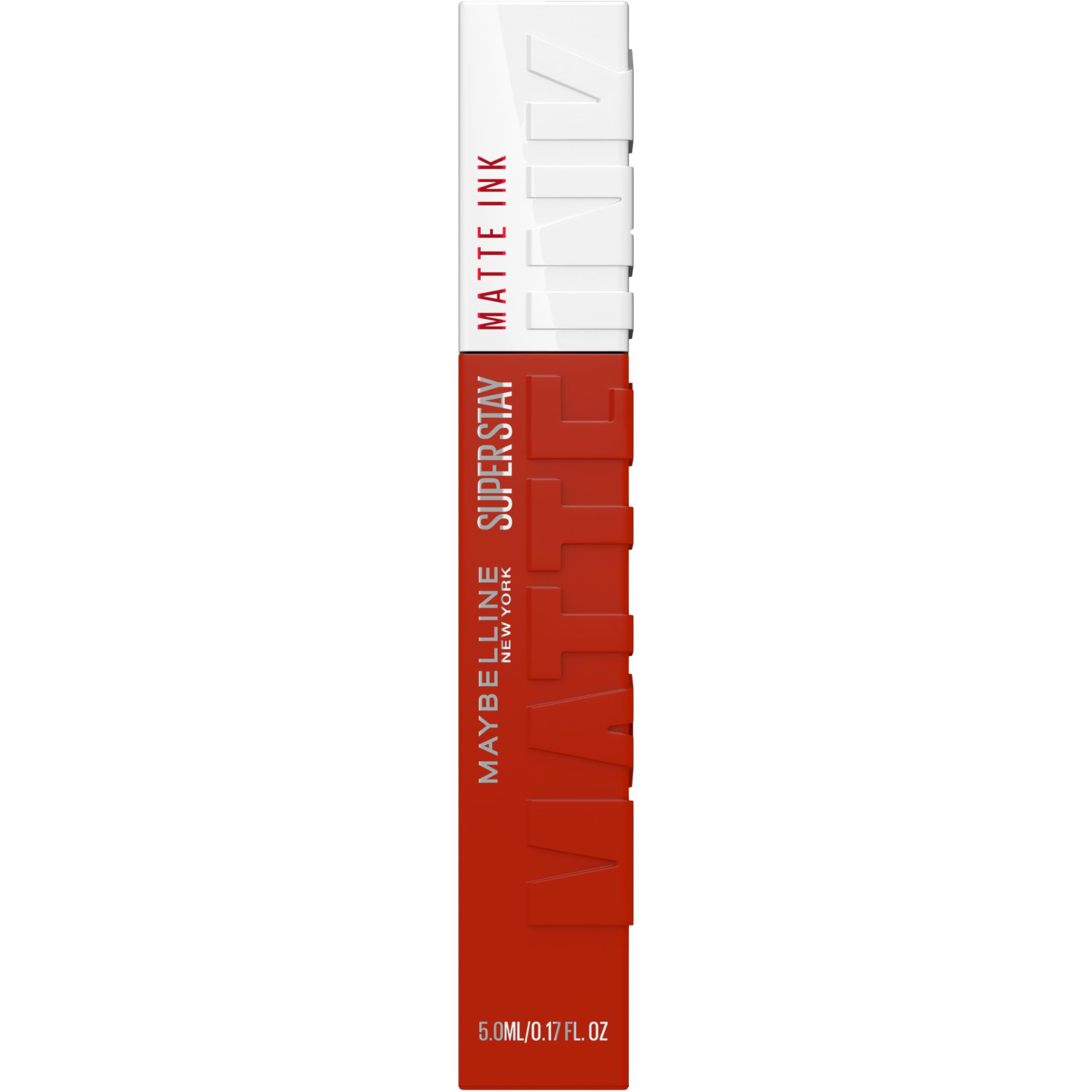 Maybelline Lipstick, Superstay Velvety Matte Ink Liquid Lipstick, Up to 16H Non Transferable, Vibrant Longlasting Finish, Non Drying, Shade: Globetrotter, 5ml - Damaged Box