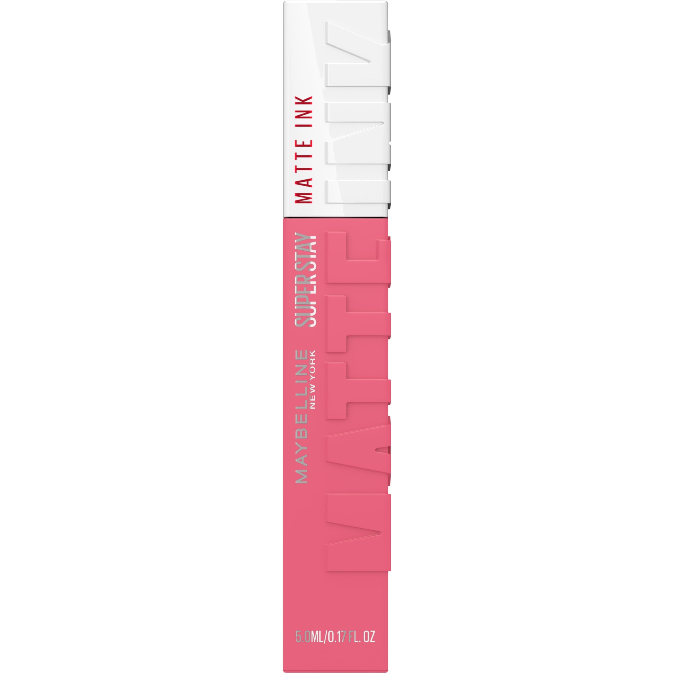 Maybelline Lipstick, Superstay Velvety Matte Ink Liquid Lipstick, Up to 16H Non Transferable, Vibrant Longlasting Finish, Non Drying, Shade: Globetrotter, 5ml - Damaged Box