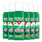 Jungle Formula Maximum Strength Insect Repellent Aerosol Spray (125ml - 50% DEET) - Up to 9 Hour Protection Against Mosquitoes, Ticks & Biting Insects - Mosquito Repellent for Travel & Domestic Use - Damaged Box - BBE 02/2029