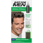 Just for men Original Formula Real Black Hair Dye, Restores Original Colour for a Natural Look H55 - Damaged Box