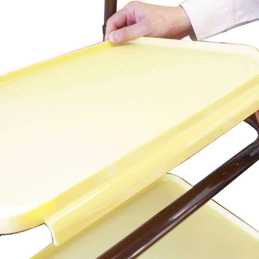 NRS Healthcare M03792 Home Helper Trolley - Standard Walking Aid with Wheels & Trays for Elderly & Disabled - Damaged Box