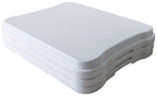 NRS Healthcare Nuvo Adjustable Bath & Household Step - Stackable Non-Slip Platform - Up to 10cm Height - Very Good