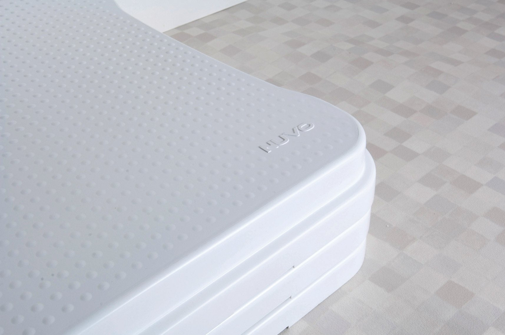 NRS Healthcare Nuvo Adjustable Bath & Household Step - Stackable Non-Slip Platform - Up to 10cm Height - Very Good