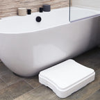 NRS Healthcare Nuvo Adjustable Bath & Household Step - Stackable Non-Slip Platform - Up to 10cm Height - Very Good