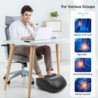 Snailax Shiatsu Foot Mass Massager with Remote Control - Deep Kneading, Compression, Vibration, Heat - Plantar Fasciitis, Circulation - Very Good