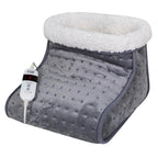 Russell Hobbs Electric Foot Warmer - Grey - 3 Heat Settings - Quick Heat Up - Detachable - Machine Washable - RHHSL1001