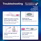 Clearblue 20 Digital Ovulation Tests, Digital Results Vs Visual Ovulation Test Strips, Find Your 2 Peak Days, Get Pregnant Faster, Accurate LH Test, Easy to Use, Free Period Cycle Tracker App - Damaged Box - BBE 03/2028