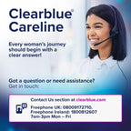 Clearblue 20 Digital Ovulation Tests, Digital Results Vs Visual Ovulation Test Strips, Find Your 2 Peak Days, Get Pregnant Faster, Accurate LH Test, Easy to Use, Free Period Cycle Tracker App - Damaged Box - BBE 03/2028