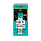 L'Or'eal Paris Magic Retouch Instant Root Spray, Dark Brown 4. Delivers flawless coverage for grey regrowth in 3 sec. 75ml Dark Brown 4 shade provides a quick, easy natural-looking solution for roots. - Damaged Box