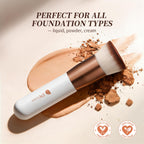 DUcare Foundation Brush, Premium Flat Top Kabuki Make Up Brush - Damaged Box