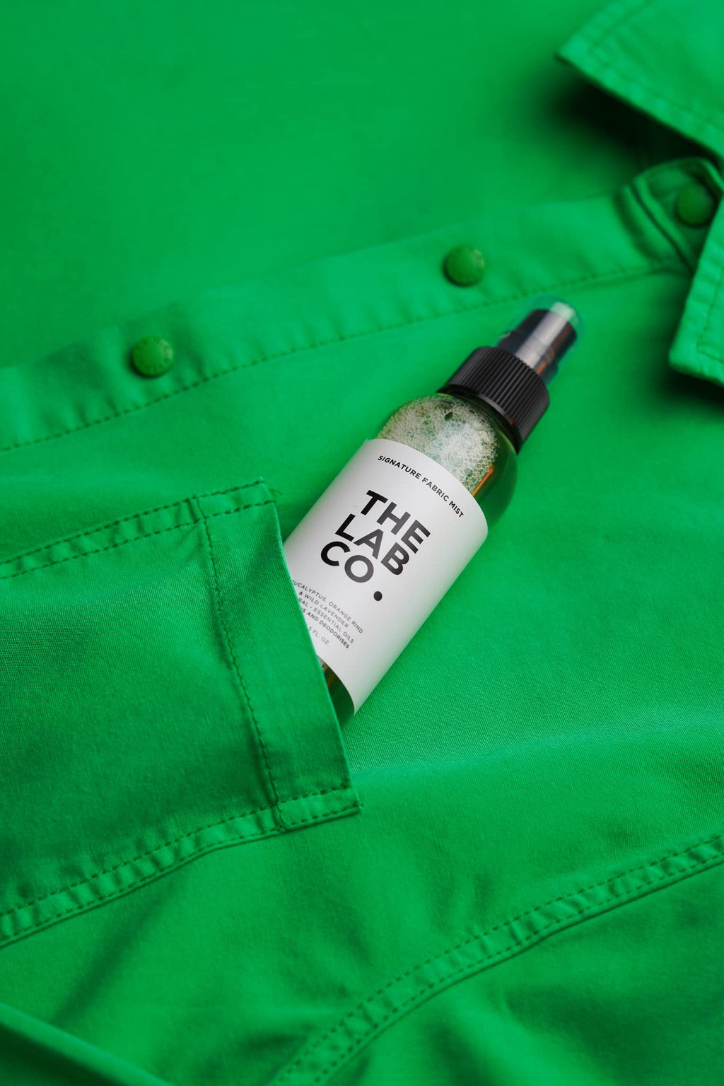 The Lab Co. Signature Laundry Mist Spray 150ml. With Lavender, Eucalyptus And Orange Rind. Freshener, Deodoriser and Reviver For Clothes and Fabrics. - Damaged Box