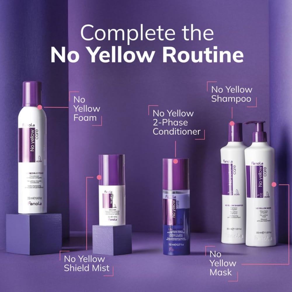 Fanola No Yellow Incredible Foam 250ml