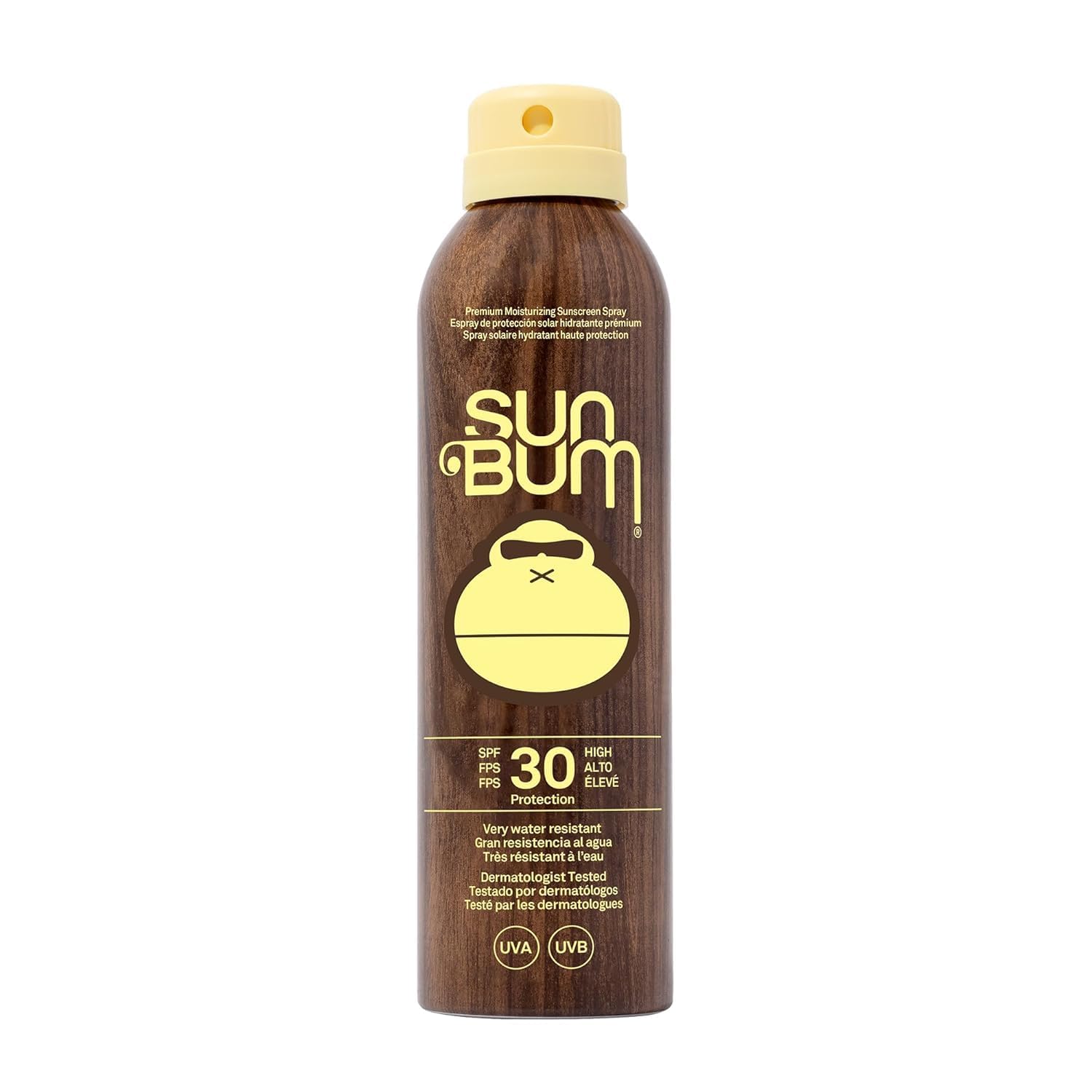 Sun Bum Original SPF 50 Sun Cream Spray, Moisturizing Sunscreen with Vitamin E, Vegan and Reef Friendly, Broad Spectrum UVA/UVB Protection, 200ml - Damaged Box