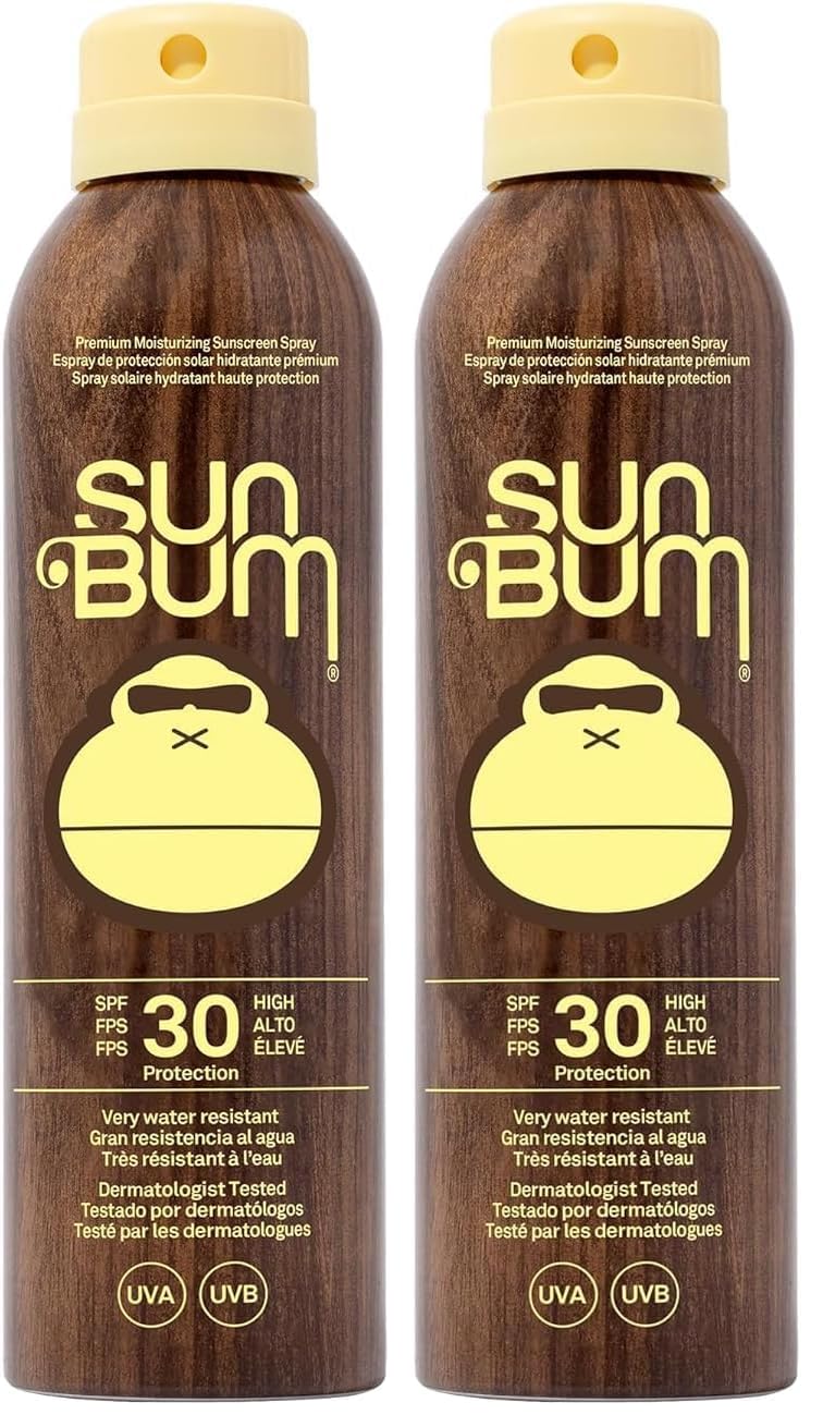 Sun Bum Original SPF 50 Sun Cream Spray, Moisturizing Sunscreen with Vitamin E, Vegan and Reef Friendly, Broad Spectrum UVA/UVB Protection, 200ml - Damaged Box