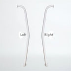 NRS Healthcare Newel Post Grab Rail Right Handed, White - Damaged Box