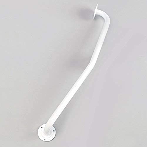 NRS Healthcare Newel Post Grab Rail Right Handed, White - Damaged Box