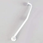 NRS Healthcare Newel Post Grab Rail Right Handed, White - Damaged Box