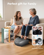 Snailax Foot Massager with Heat, Deep Kneading & Compression Shiatsu Foot Massager, Remote Control, 3 Heating Levels & Mute Setting Fits Size Up to 14" Gifts for Women, Men - Very Good