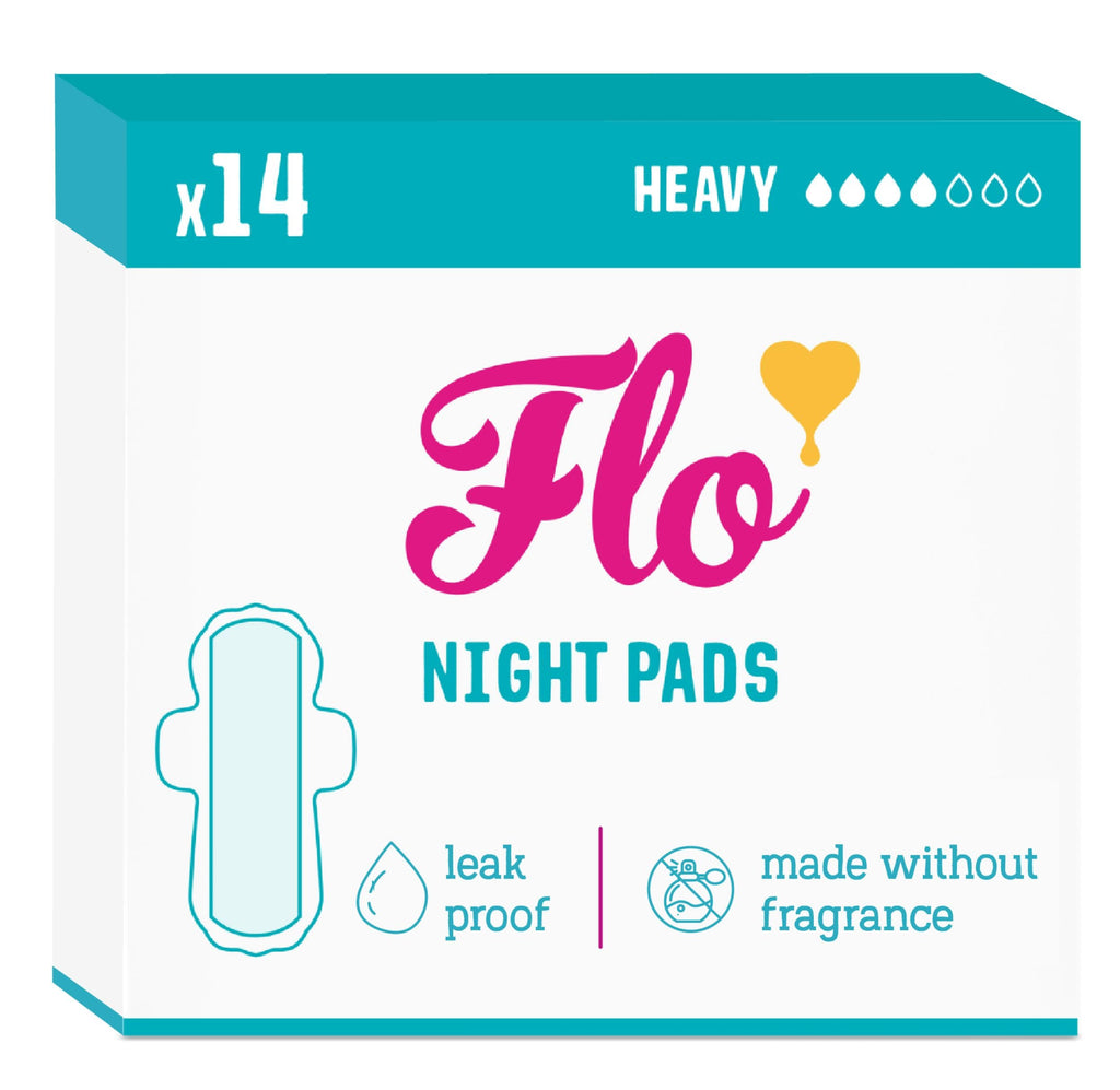 Flo - Day Menstrual Pads (88 Pack) - Regular Flow - Leak Locking - Winged + Ultra-Thin - Natural, Absorbent, Soft, & Breathable - Bamboo Period Pads for Women - Plant Based - Vegan & Cruelty Free - Damaged Box