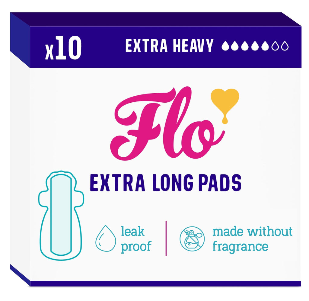 Flo - Day Menstrual Pads (88 Pack) - Regular Flow - Leak Locking - Winged + Ultra-Thin - Natural, Absorbent, Soft, & Breathable - Bamboo Period Pads for Women - Plant Based - Vegan & Cruelty Free - Damaged Box