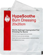 Safety First Aid Group HypaSoothe Emergency Burn Gel 6g Sachets, Pack 20 - Damaged Box