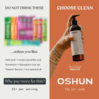 Oshun Electrolytes (Unflavoured/250ml) | Pure Electrolyte Concentrate to Instantly Supercharge Hydration/Performance | 100% Sugar-Free Electrolytes | No Additives/Flavourings | Clear Skin, Clear Mind - Damaged Box