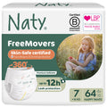 Naty FreeMovers Nappy Pants, Size 7,(16+ kg), 64 Count - Damaged Box